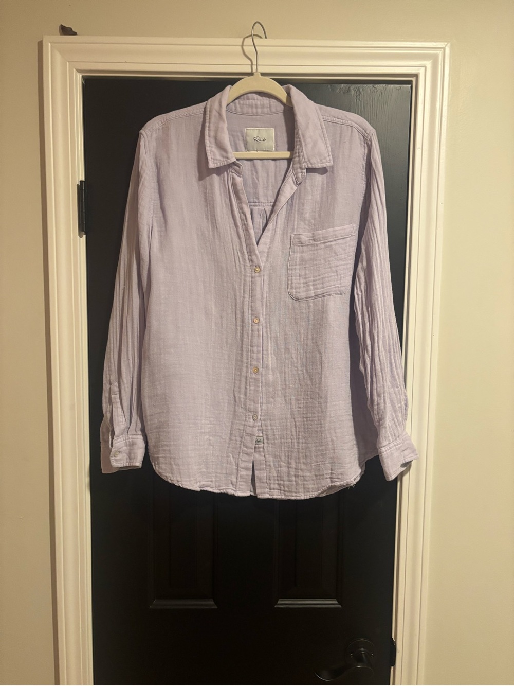 Rails Lavender Button-Down Casual Women's Shirt